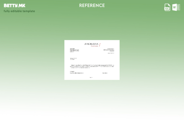 Референтен шаблон за затворање на банка во модерен стил Андора Andbank